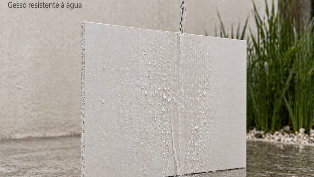 gesso impermeável