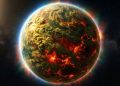 Um planeta "fedorento" banhado por um oceano de magma: planeta recém-descoberto desafia a ciência