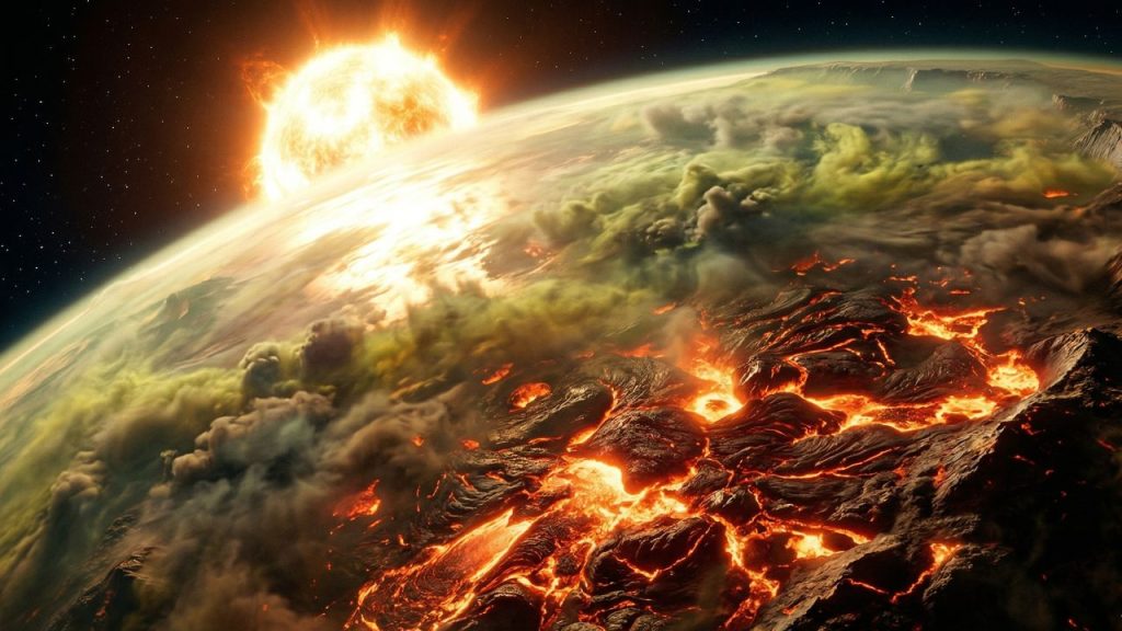 Um planeta "fedorento" banhado por um oceano de magma: planeta recém-descoberto desafia a ciência