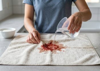 Como remover uma mancha de sangue de roupas, lençóis ou colchão?