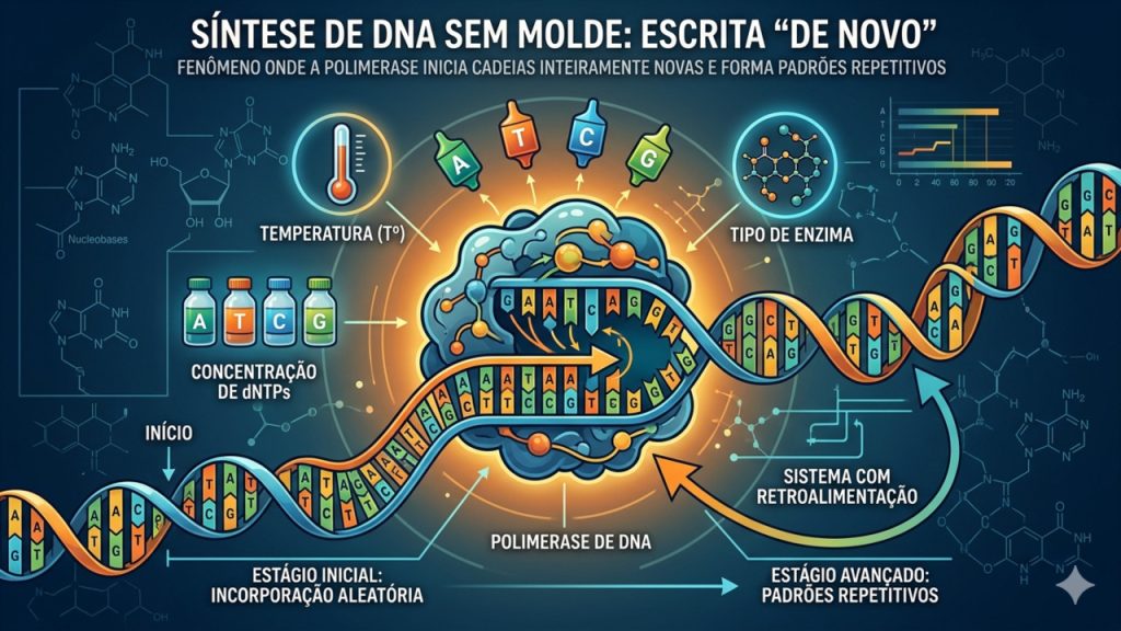 síntese de DNA sem molde