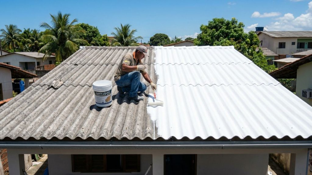 Essa solução caseira protege telhas contra calor excessivo e vazamentos sem precisar trocar o telhado