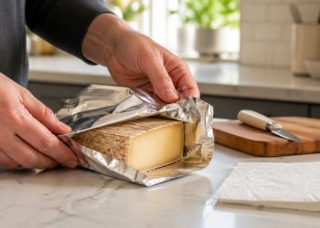 Embrulhar queijo em papel alumínio: para que serve e por que especialistas recomendam