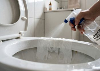 Mergulhar papel higiênico em vinagre: por que é frequentemente recomendado e para que serve