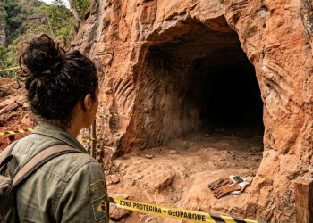 Obra em Santa Catarina revela túnel pré-histórico escavado por gigantes extintos há mais de 10 mil anos
