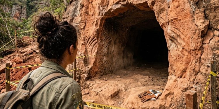Você já imaginou abrir uma estrada no próprio terreno e encontrar a entrada de um mundo que existiu há milênios?