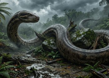 Uma cobra colossal descoberta na Índia pode ter sido uma das maiores criaturas rastejantes da história