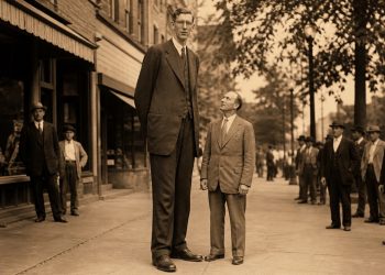 Qual foi a altura de Robert Wadlow, o maior homem de todos os tempos?