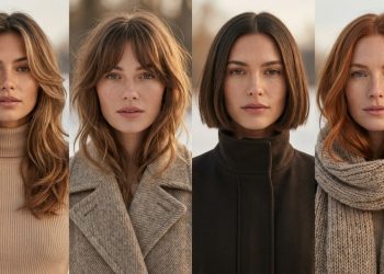 Quatro cortes de cabelo para o inverno que afinam o rosto, iluminam a pele e dão movimento sem perder elegância