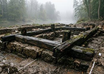 Uma estrutura misteriosa enterrada há 2.400 anos pode revelar uma cidade celta perdida