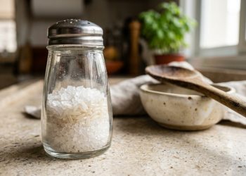 Colocar arroz cru no saleiro: por que esse truque ainda aparece em muitas cozinhas