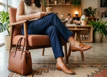 É por isso que as mulheres costumam sentar-se com as pernas cruzadas