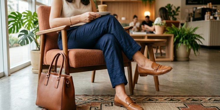 É por isso que as mulheres costumam sentar-se com as pernas cruzadas
