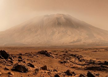 Existe um vulcão no Sistema Solar tão grande que faz o Monte Everest parecer pequeno