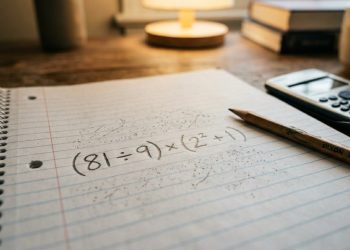 O cálculo “(81 ÷ 9) × (2² + 1)” parece inocente… e exatamente por isso é perigoso