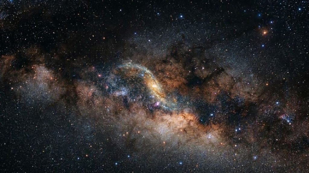 Astrônomos encontraram possíveis vestígios de uma galáxia perdida escondida dentro da própria Via Láctea