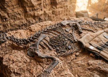 Cientistas descobrem a última refeição de um dinossauro de 95 milhões de anos