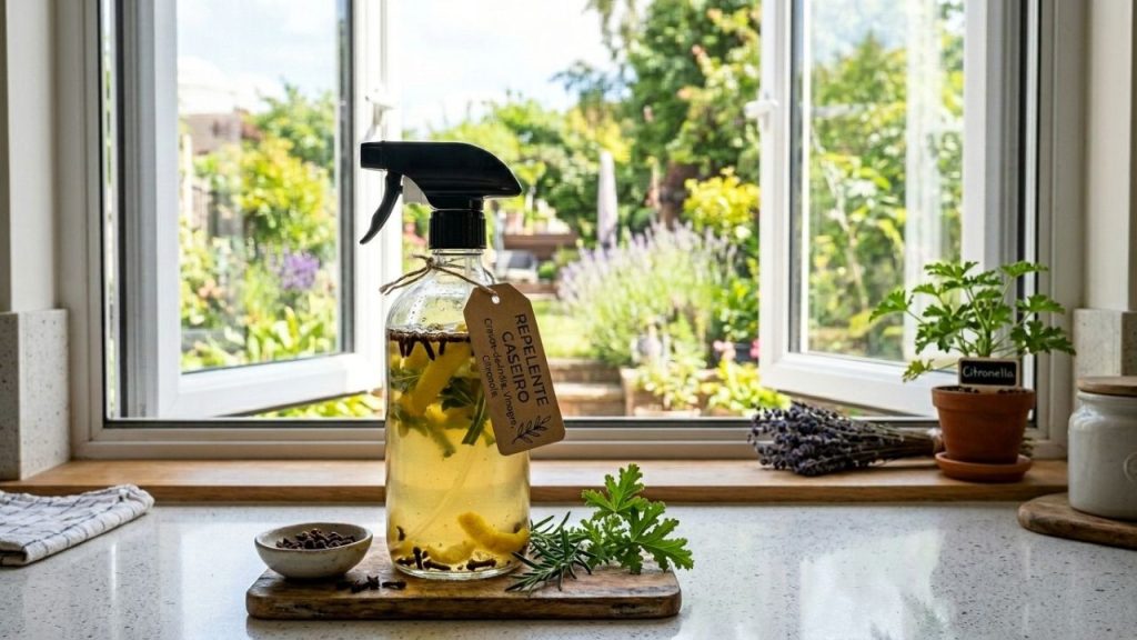 O truque caseiro funciona como uma espécie de “escudo invisível” contra mosquitos dentro de casa