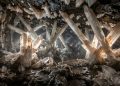 Mineiros drenaram uma caverna no México e encontraram colunas de cristal de 11 metros formadas em calor quase insuportável