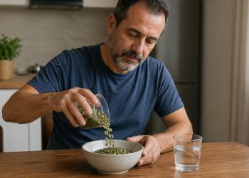 O consumo regular de sementes de abóbora pode apoiar a rotina de cuidados com a saúde urinária masculina.