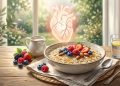 Como o consumo diário de aveia em flocos afeta os níveis de colesterol LDL e ajuda a prevenir o acúmulo de gordura nas artérias