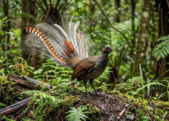 A ave australiana que imita câmera, alarme e motosserra com perfeição assustadora e deixa os cientistas de queixo caído