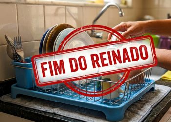 Fim do reinado do escorredor de louça