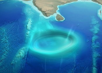 A anomalia no Oceano Índico, onde o mar afunda 106 metros e a gravidade revela segredos do interior da Terra