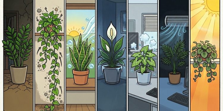 As 7 plantas ideais para ambientes pequenos