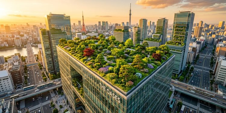 Leis que obrigam telhados verdes em novos edifícios na França, Alemanha e Japão