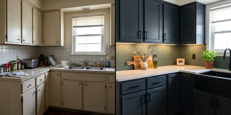Como transformar a cozinha sem reforma: basta pintar os azulejos e o efeito é surpreendente