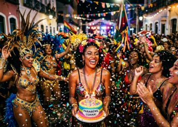 Quem faz aniversário no carnaval costuma ter uma relação diferente com festas, atenção e a necessidade de se destacar