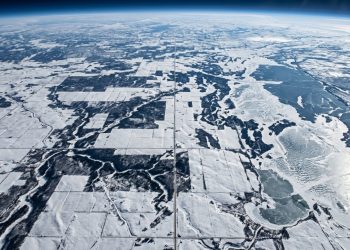 O estranho padrão congelado visto pela NASA revela marcas deixadas por algo desaparecido há 12 mil anos