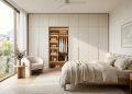 Diga adeus ao guarda-roupa pesado, a nova tendência mais elegante que oferece mais organização para o quarto