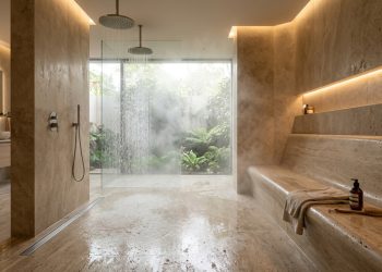 Tendências para banheiro em 2026: Este elemento de spa agora está sendo incorporado por todos