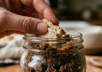Colocar um pedaço de pão no pote de açúcar mascavo: quando isso ajuda e por que funciona