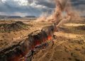 Uma gigantesca rachadura na crosta terrestre intriga pesquisadores no sul da África