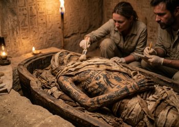 A múmia encontrada com tatuagens revelou hábitos pouco conhecidos de povos antigos