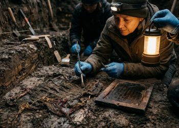 Arqueólogos encontraram seda usada como papel higiênico por elite medieval há mais de 800 anos