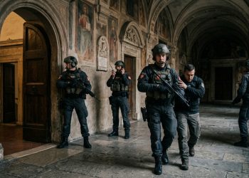 A famosa Guarda Suíça do Vaticano vai muito além dos uniformes históricos e mantém preparação militar altamente especializada.