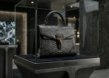 A bolsa de luxo feita com couro de “T. Rex” que virou alvo de curiosidade e polêmica