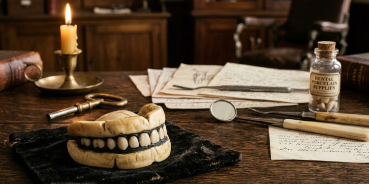 Antes do século XIX, dentaduras eram feitas com dentes de soldados mortos