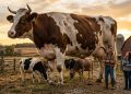 A vaca mais alta do mundo entrou para o Guinness e impressionou veterinários