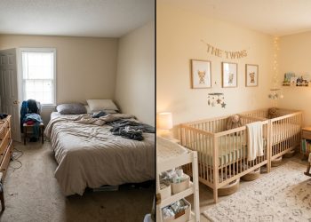 A reforma que renovou um quarto infantil com apenas R$500