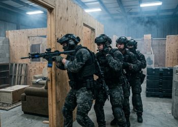 Saiba como o treinamento da SWAT americana usa cenários urbanos que parecem filmes de ação
