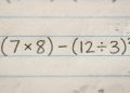 Se você conseguir resolver “(7 × 8) – (12 ÷ 3)²” em menos de 10 segundos, seu raciocínio pode ser raro