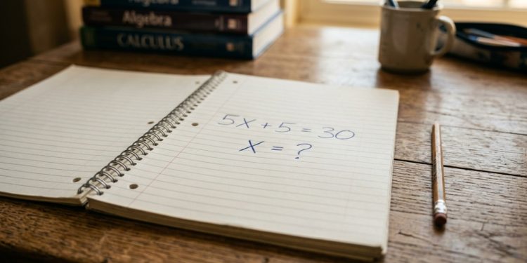 Novo desafio de matemática: Qual é o valor de X?