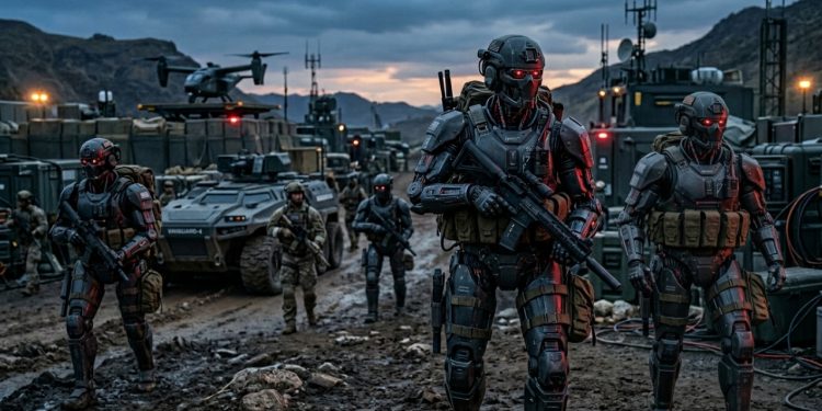 O robô humanoide militar capaz de reconhecer ameaças e operar armas automaticamente