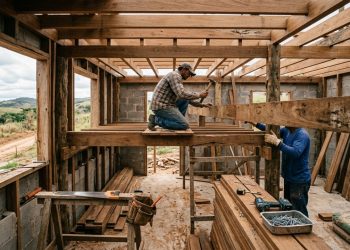 A técnica que permite construir um segundo andar barato e funcional