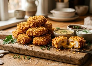 O nuggets caseiro supercrocante que está fazendo muita gente abandonar a versão congelada